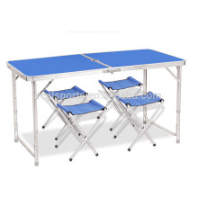 Adjustable Height Folding Table Korean Camping Folding Table